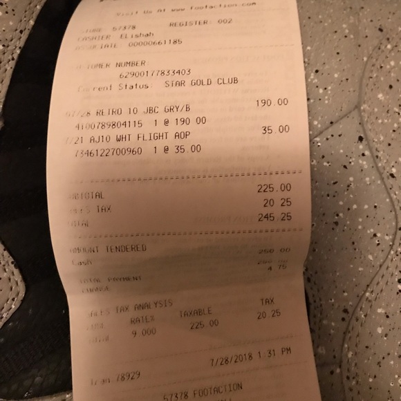 Retro 10 Jordan - Picture 2 of 2